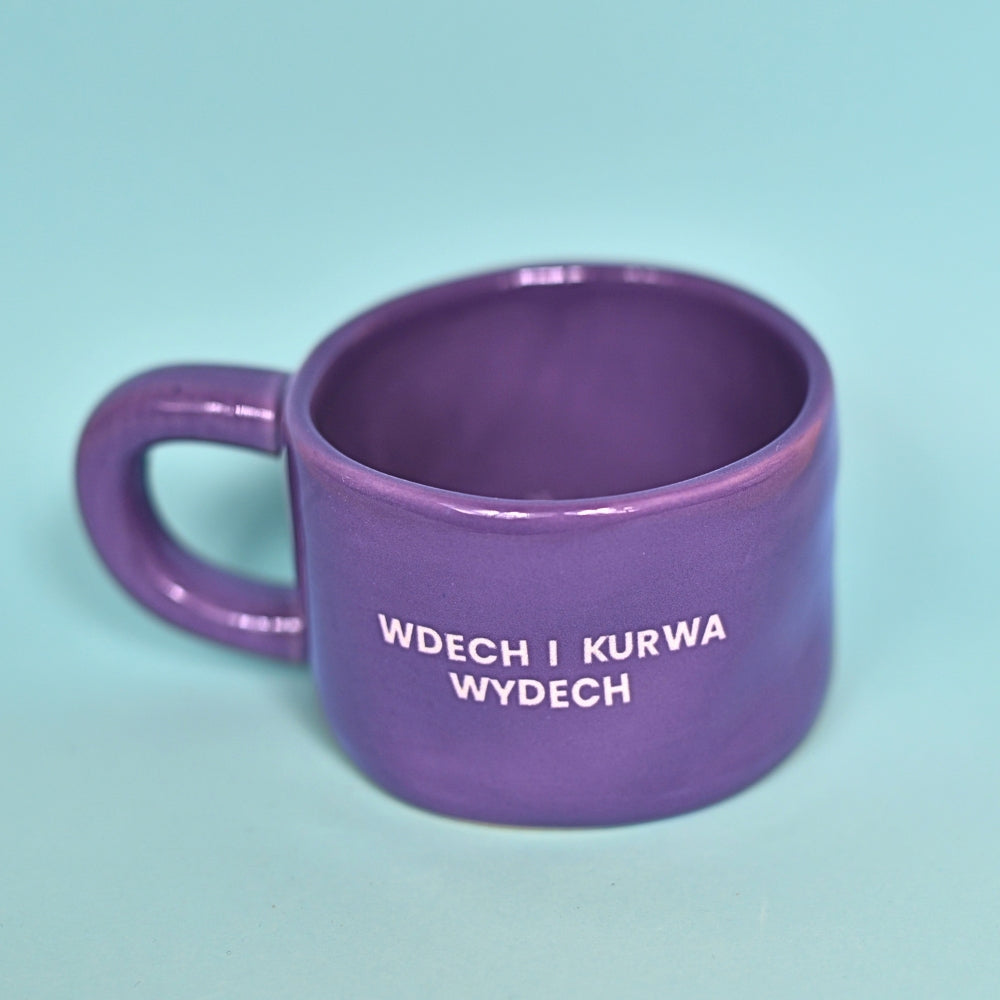 Wdech i kurwa wydech - Fioletowy (Klasyk)