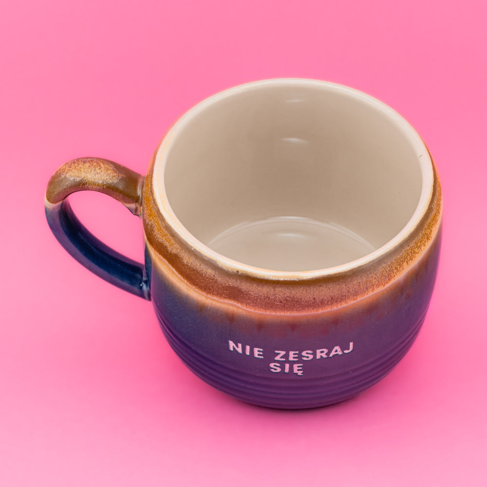 Nie zesraj się - Granatowy (Lava)