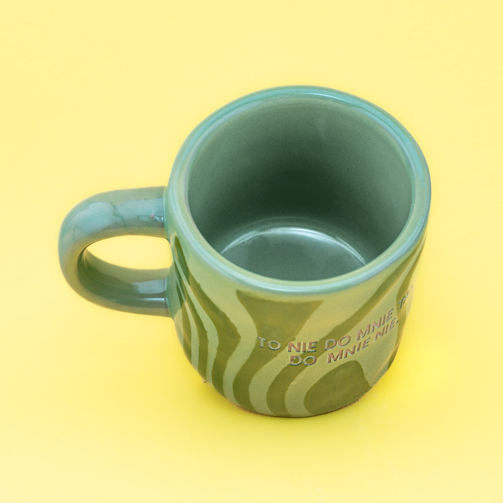 To nie do mnie tak. Do mnie nie. - Zielony (Tide)