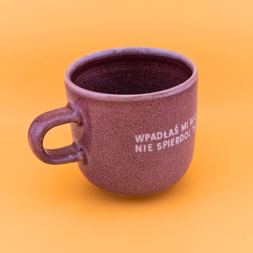Wpadłaś mi w oko. Nie spierdol tego. - Bordowy (Aura)