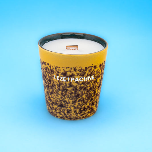 Świeca sojowa „Leżę i pachnę” (Leo)