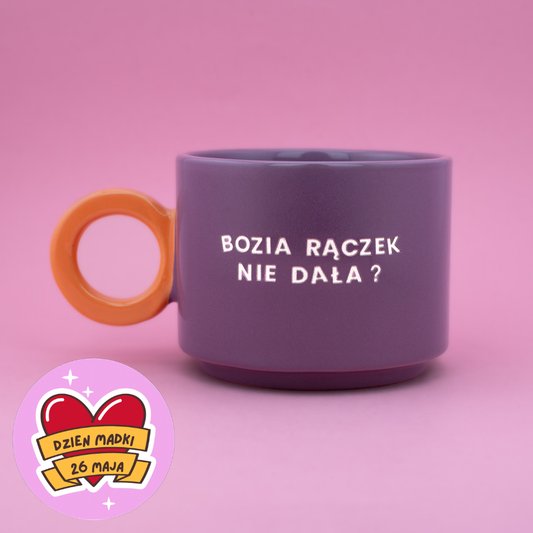 Bozia rączek nie dała? - Fioletowy (Fresh)