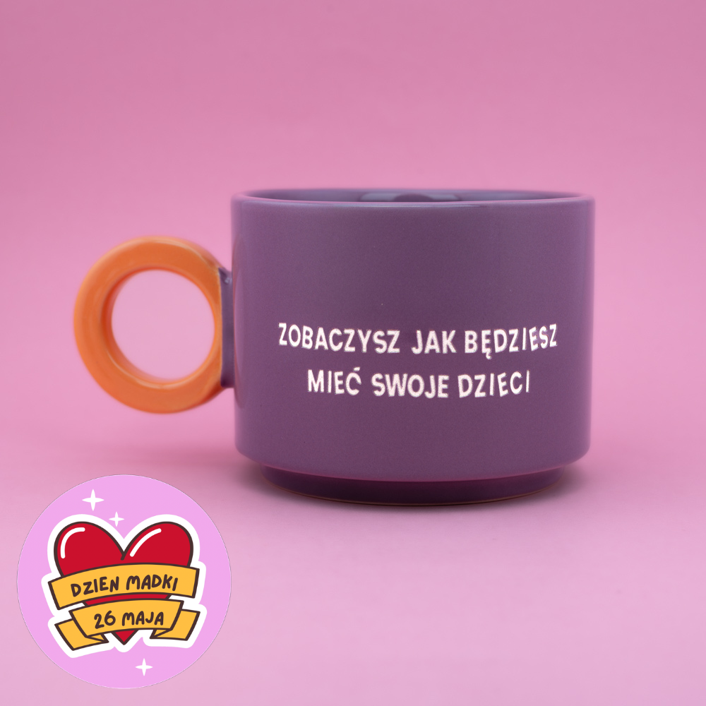 Zobaczysz jak będziesz mieć swoje dzieci - Fioletowy (Fresh)