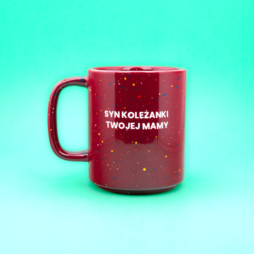 Syn koleżanki Twojej mamy - Bordowy (Retro Tall)