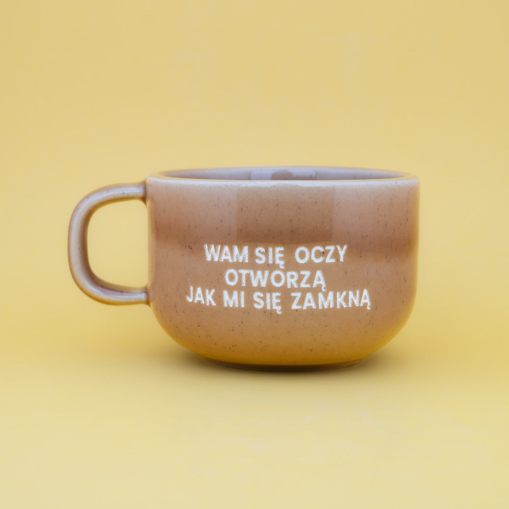 Wam się oczy otworzą jak mi się zamkną - Brzoskwiniowy (Mellow)