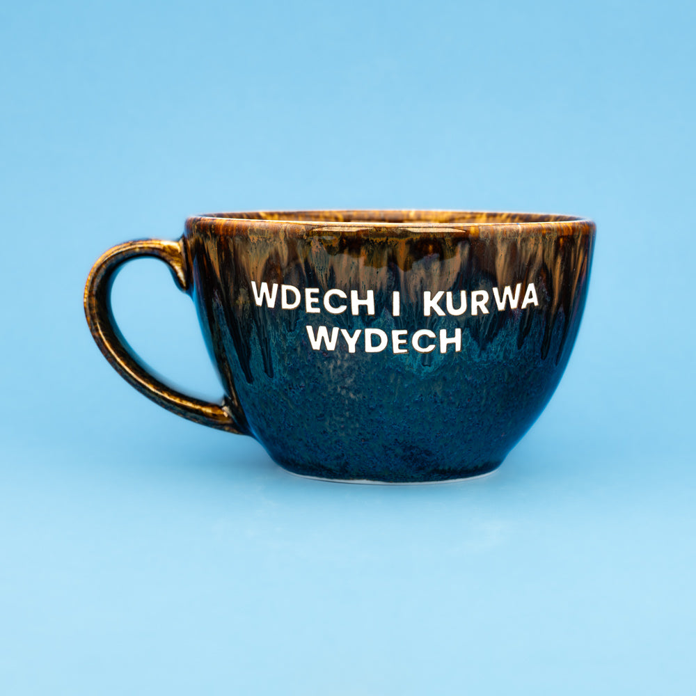 Wdech i kurwa wydech - Bursztynowo-granatowy (Lava Storm)