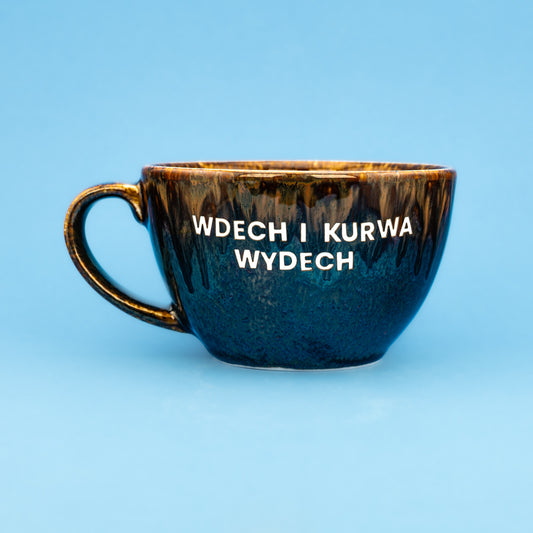 Wdech i kurwa wydech - Bursztynowo-granatowy (Lava Storm)