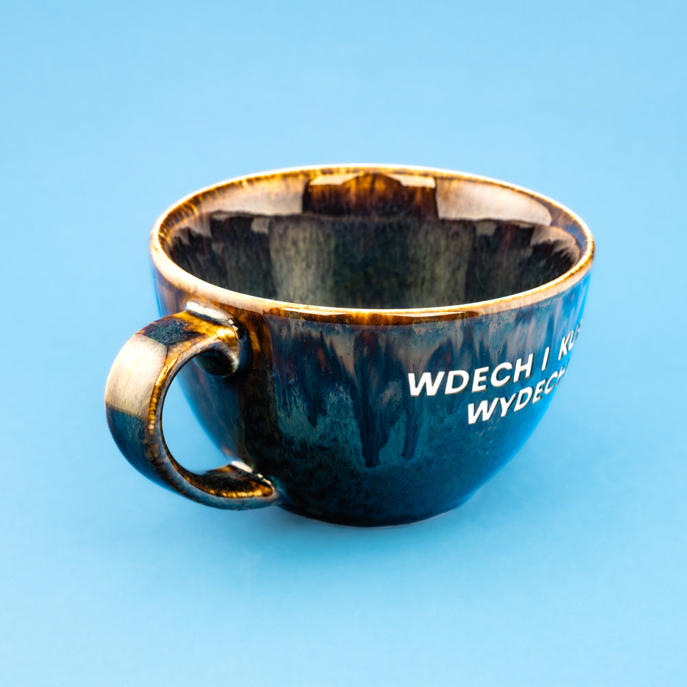 Wdech i kurwa wydech - Bursztynowo-granatowy (Lava Storm)