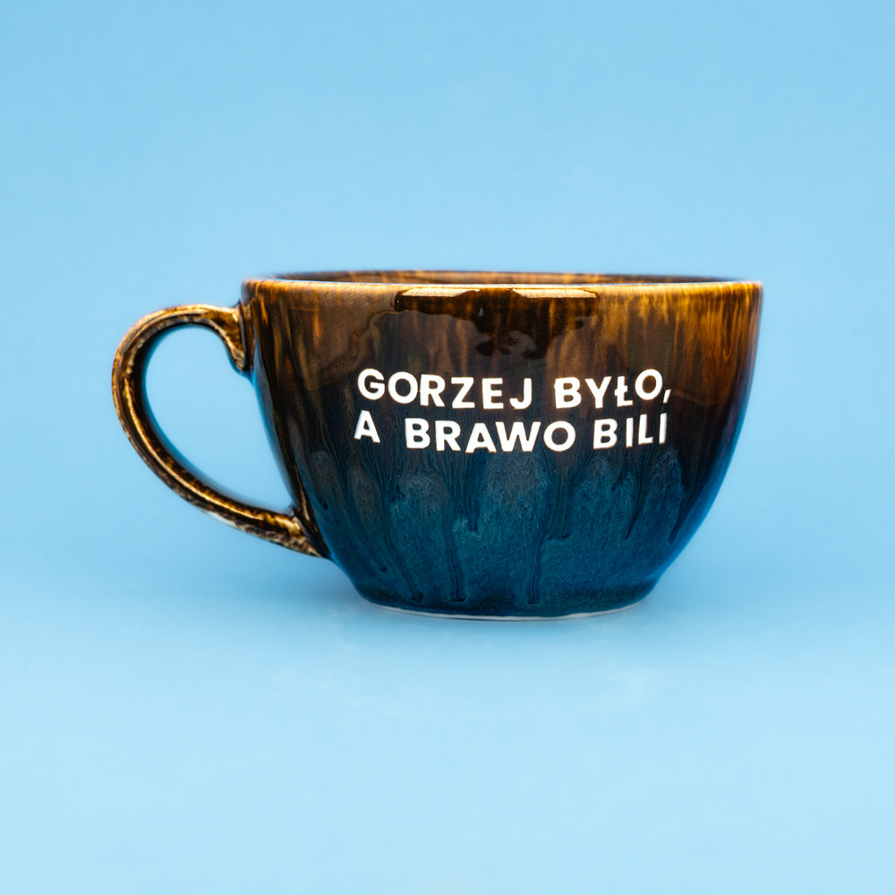 Gorzej było, a brawo bili. - Bursztynowo-granatowy (Lava Storm)