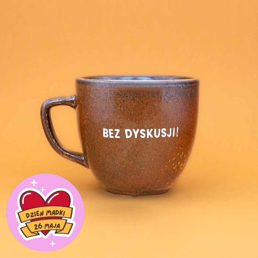 Bez dyskusji! - Brązowy (Mocha)