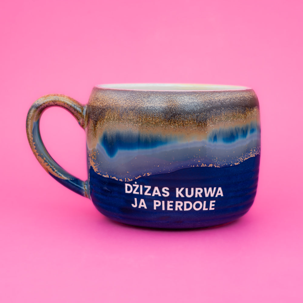 Dżizas Kurwa Ja Pierdole - Granatowy (Lava)