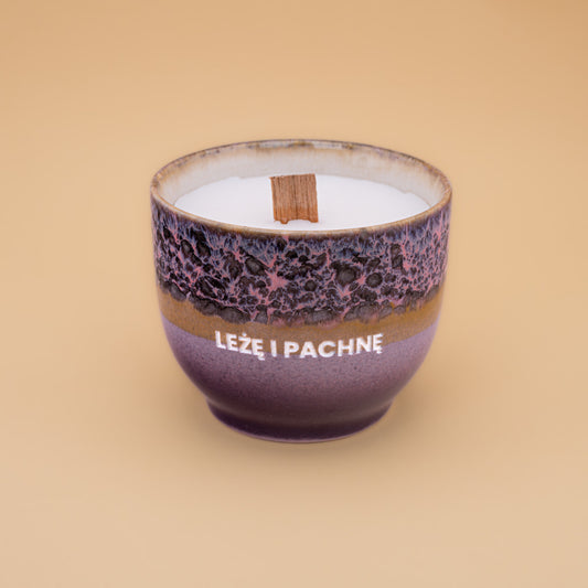 Świeca sojowa „Leżę i pachnę” (Bruno)