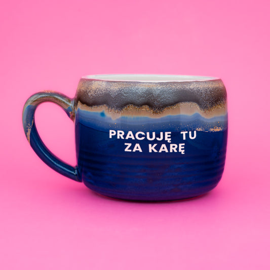 Pracuję tu za karę- Granatowy (Lava)