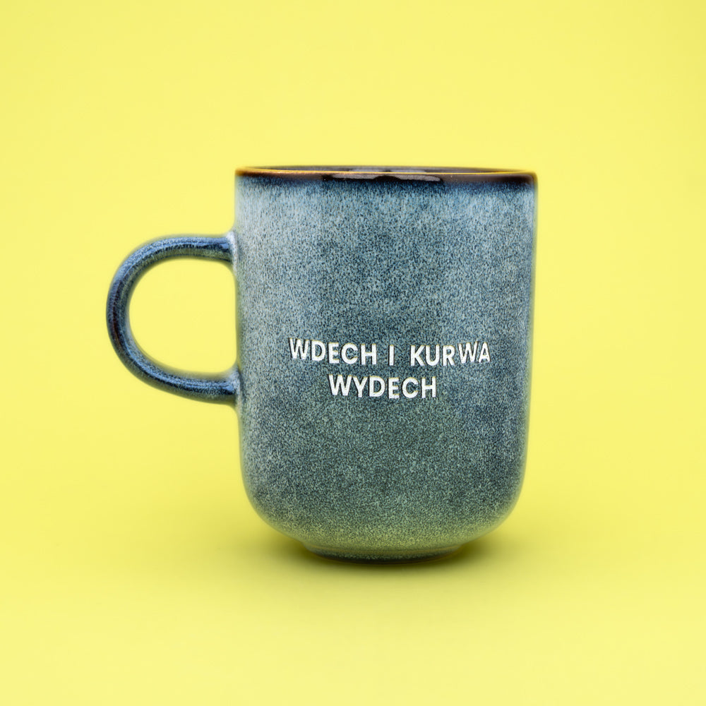 Wdech i kurwa wydech - Niebiesko-Zielony (Mist)
