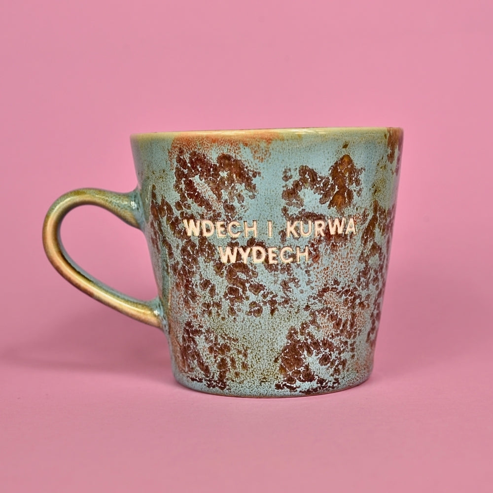 Wdech i kurwa wydech - Turkusowy (Flora)