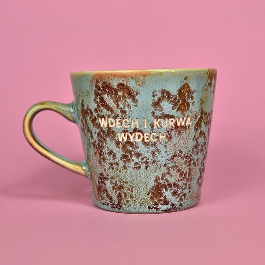 Wdech i kurwa wydech - Turkusowy (Flora)