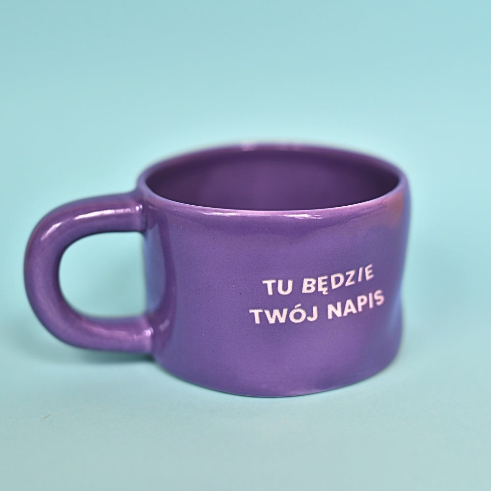 Twój Napis - Fioletowy (Klasyk)