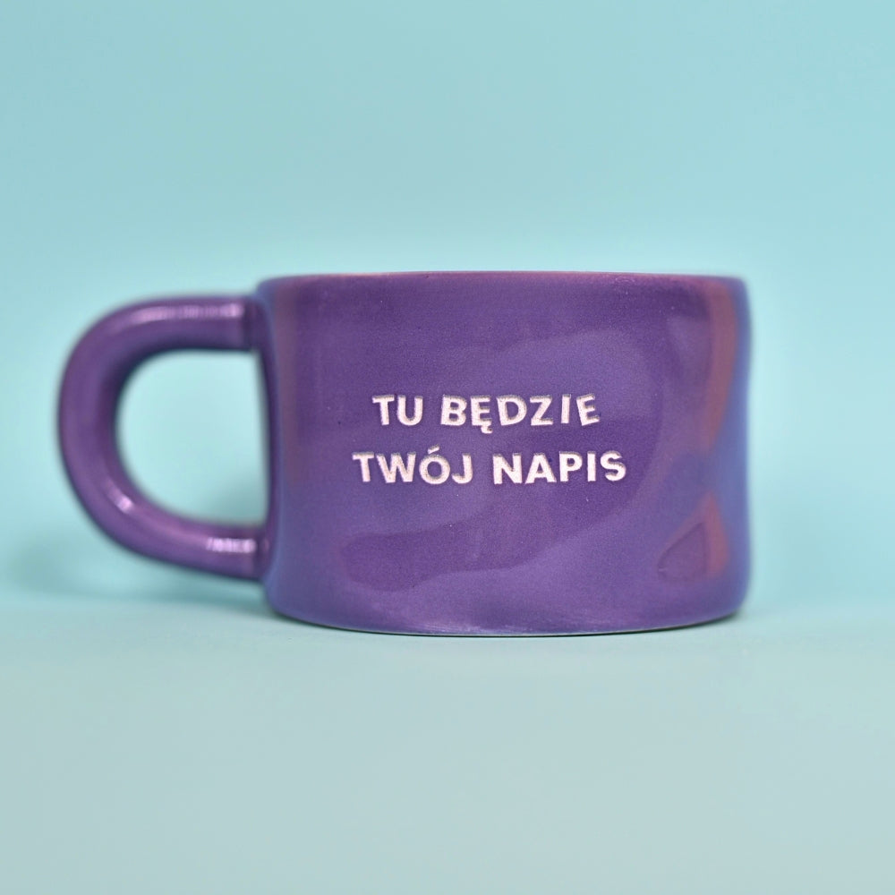 Twój Napis - Fioletowy (Klasyk)