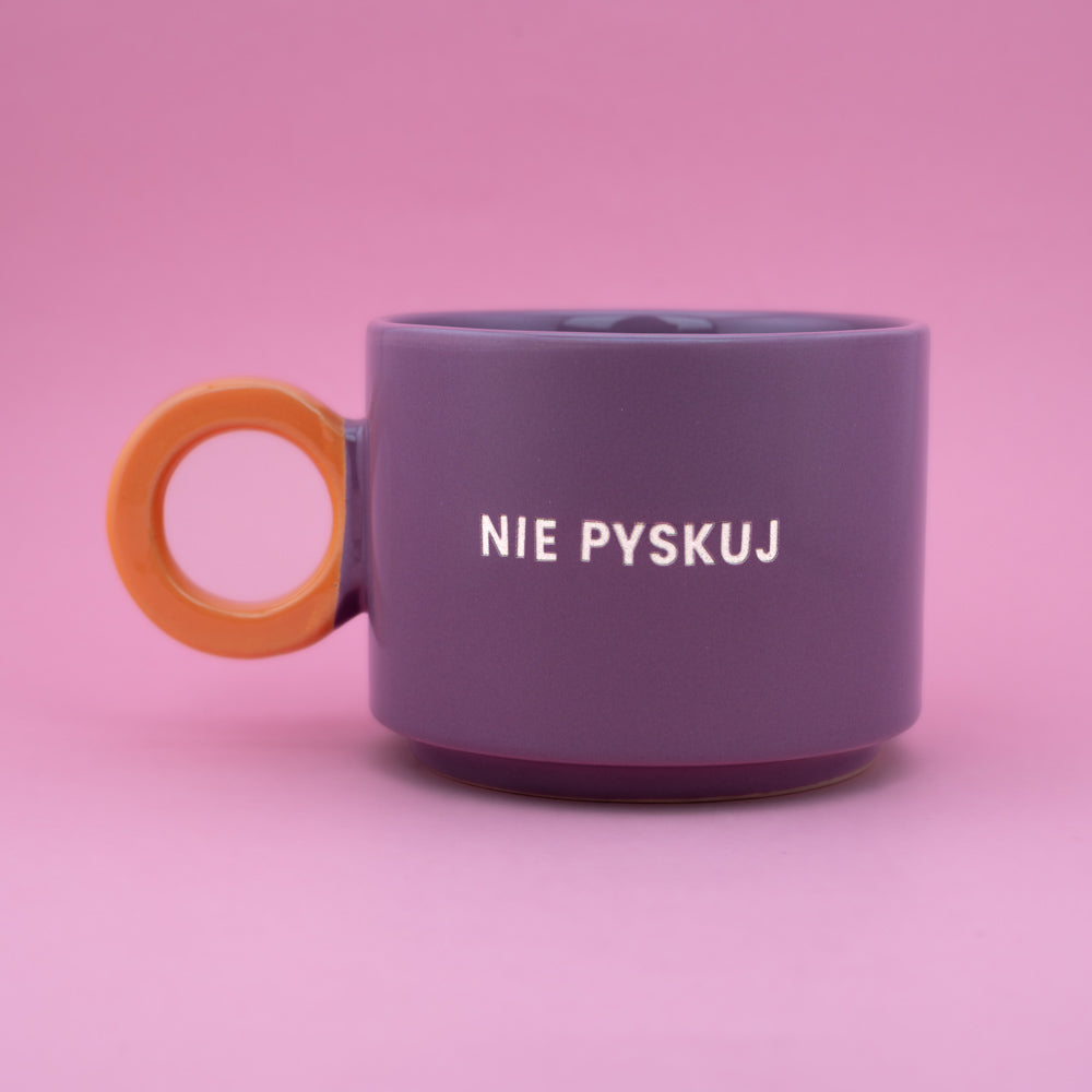Nie pyskuj  - Fioletowy (Fresh)