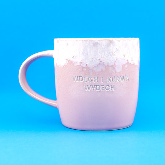 Wdech i Kurwa Wydech - Różowy (Bloom)