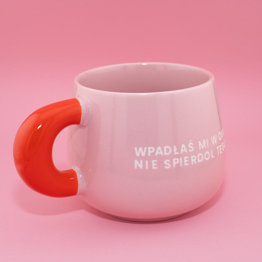 Wpadłaś mi w oko. Nie spierdol tego. - Mleczny Róż (Bubble)