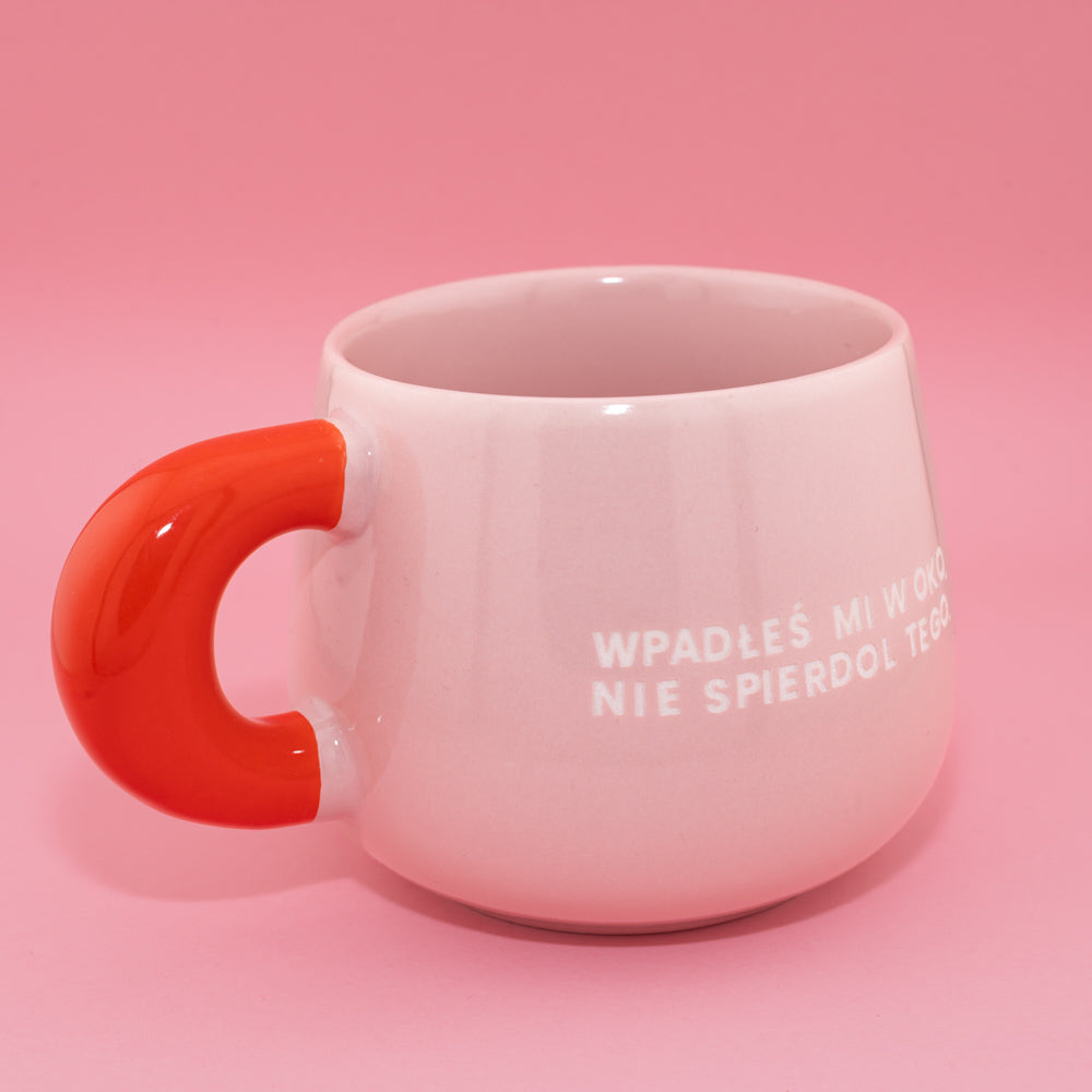 Wpadłeś mi w oko. Nie spierdol tego. - Mleczny Róż (Bubble)