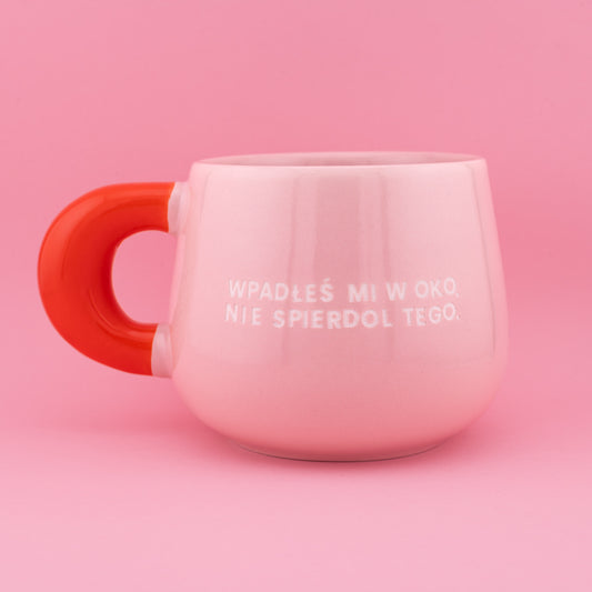 Wpadłeś mi w oko. Nie spierdol tego. - Mleczny Róż (Bubble)
