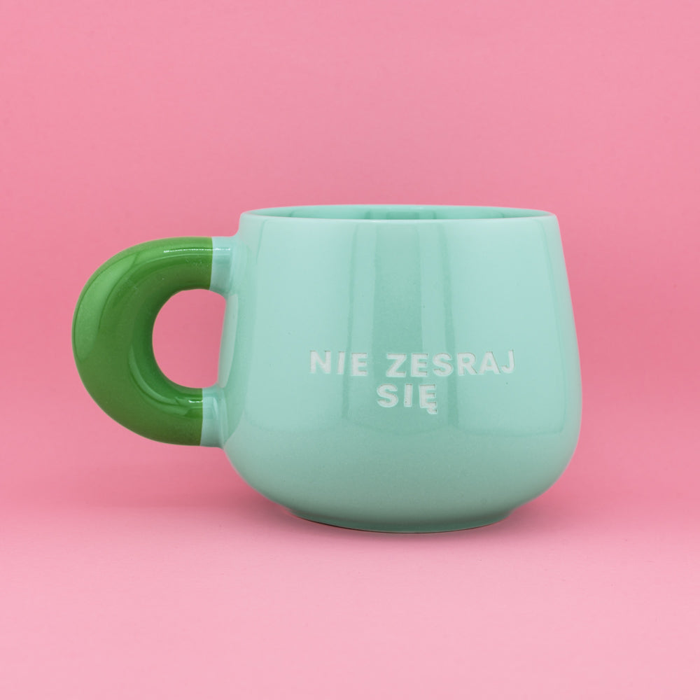 Nie zesraj się - Zielony (Bubble)