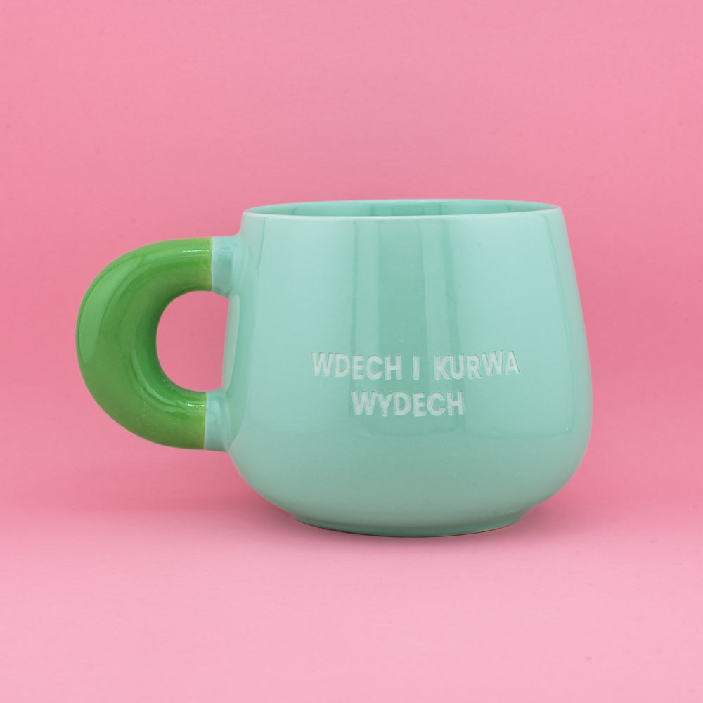 Wdech i Kurwa Wydech - Zielony (Bubble)