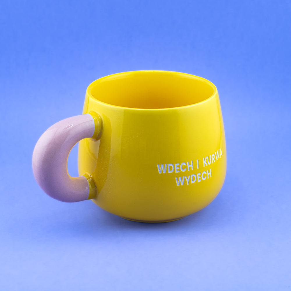 Wdech i Kurwa Wydech - Żółty (Bubble)