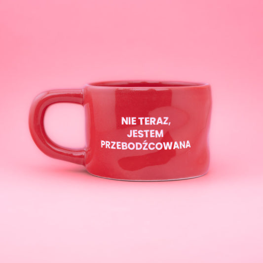 Nie teraz, jestem przebodźcowana - Czerwony (Klasyk)