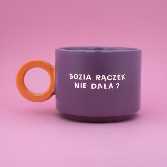 Bozia rączek nie dała? - Fioletowy (Fresh)