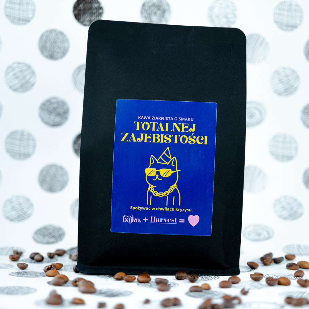 Kawa ziarnista o smaku Totalnej Zajebistości (250 g)