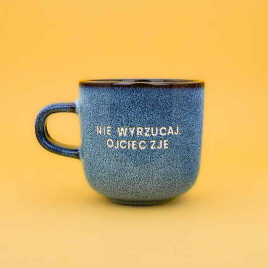 Nie wyrzucaj. Ojciec zje. - Niebieski (Aura)