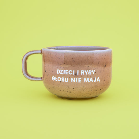 Dzieci i ryby głosu nie mają - Brzoskwiniowy (Mellow)