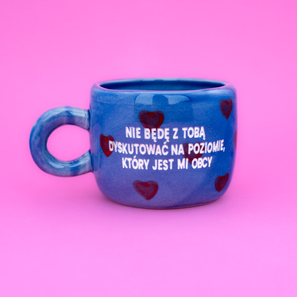 Nie będę z tobą dyskutować na poziomie który jest mi obcy - Amore (Espresso)