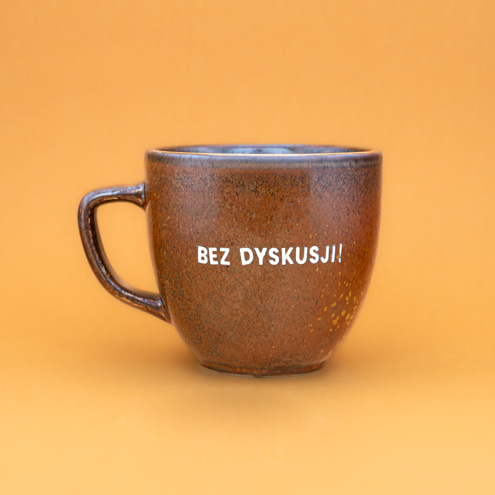Bez dyskusji! - Brązowy (Mocha)