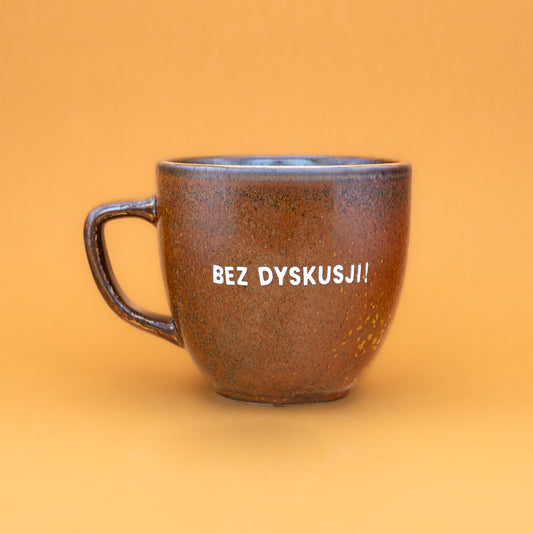 Bez dyskusji! - Brązowy (Mocha)