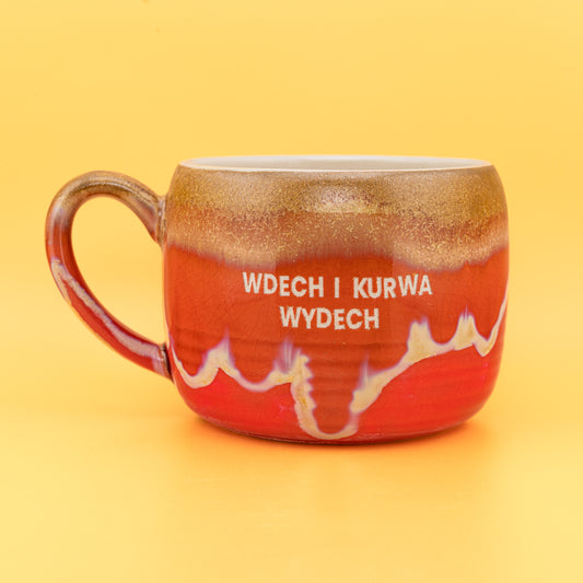 Wdech i Kurwa Wydech - Czerwony (Lava)