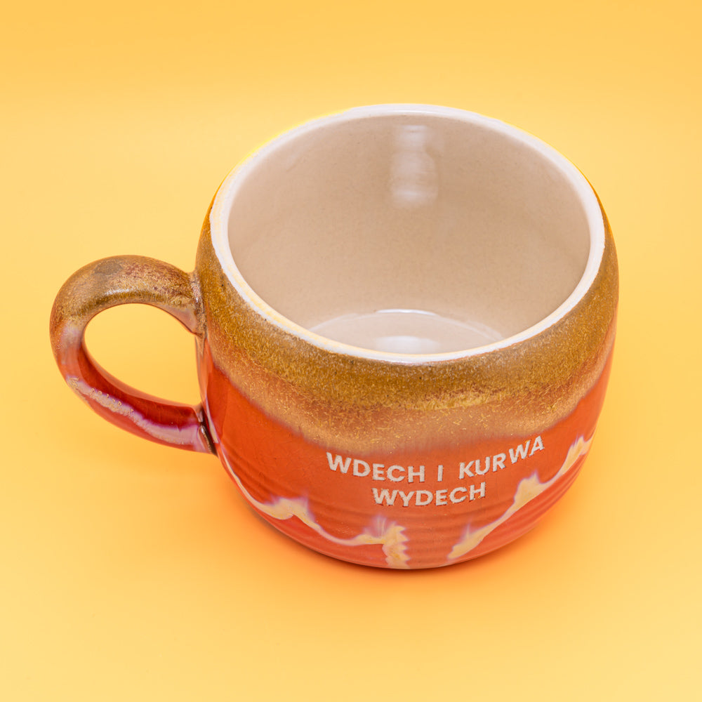 Wdech i Kurwa Wydech - Czerwony (Lava)