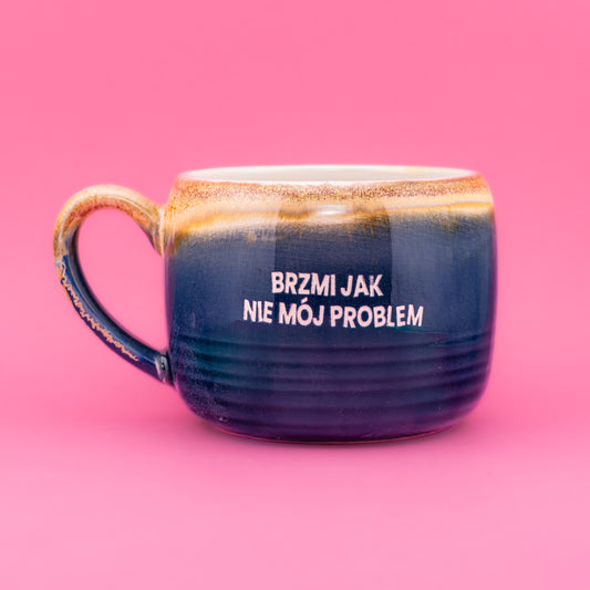 Brzmi jak nie mój problem - Granatowy (Lava)