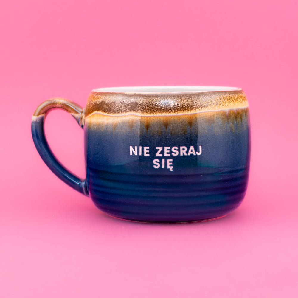 Nie zesraj się - Granatowy (Lava)