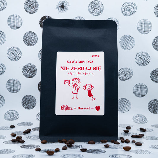 Kawa MIELONA  "NIE ZESRAJ SIĘ... z tymi dedlajnami" (250 g)