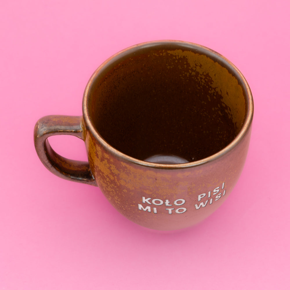 Koło pisi mi to wisi - Brązowy (Mocha)