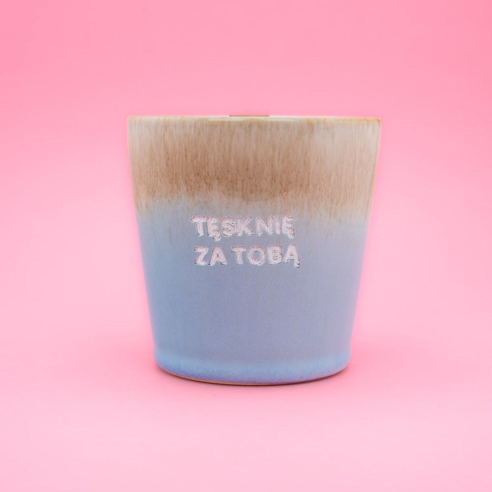 Świeca sojowa „Tęsknie za tobą” (Sky)