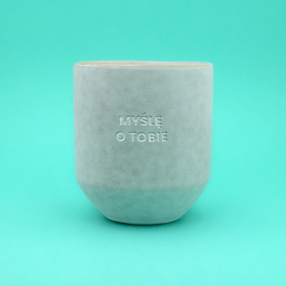 Świeca sojowa „Myślę o Tobie” (Stone)