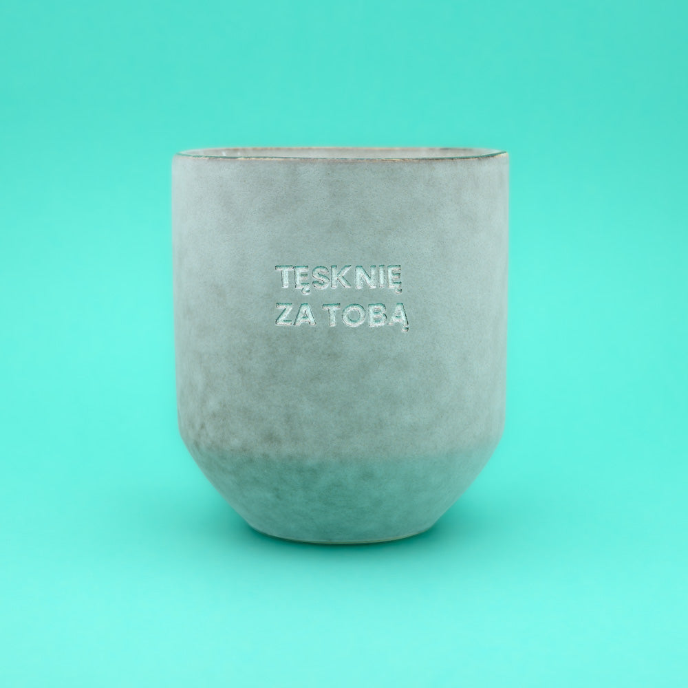 Świeca sojowa „Tęsknie za tobą” (Stone)