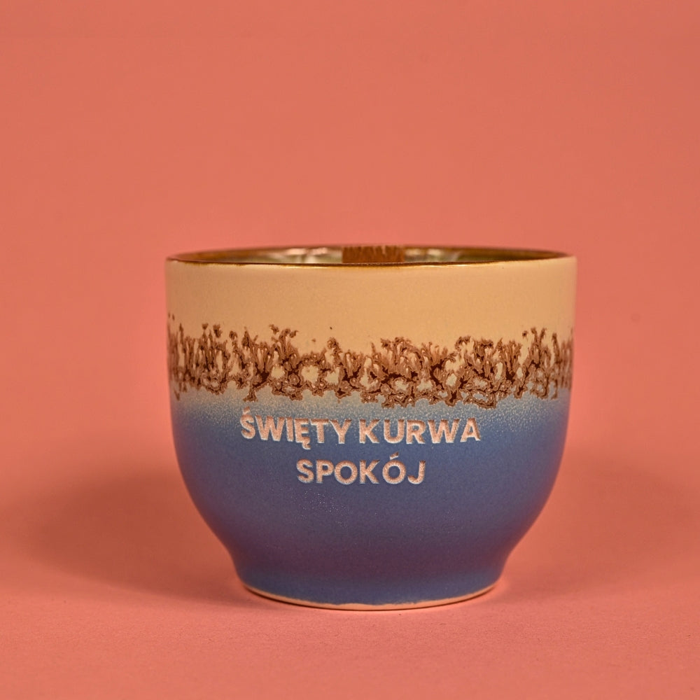 Świeca sojowa „Święty kurwa spokój” (Milo)
