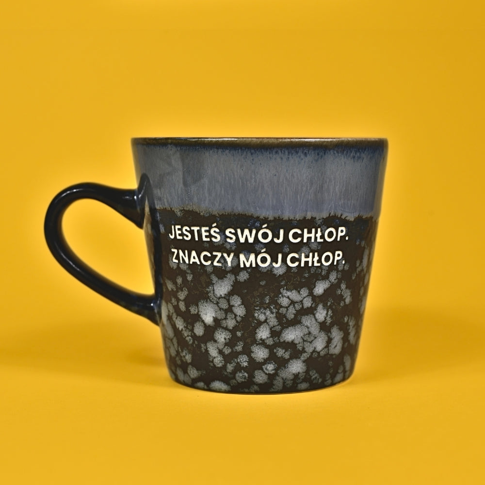 Jesteś swój chłop. Znaczy mój chłop. - Granatowy (Dim)