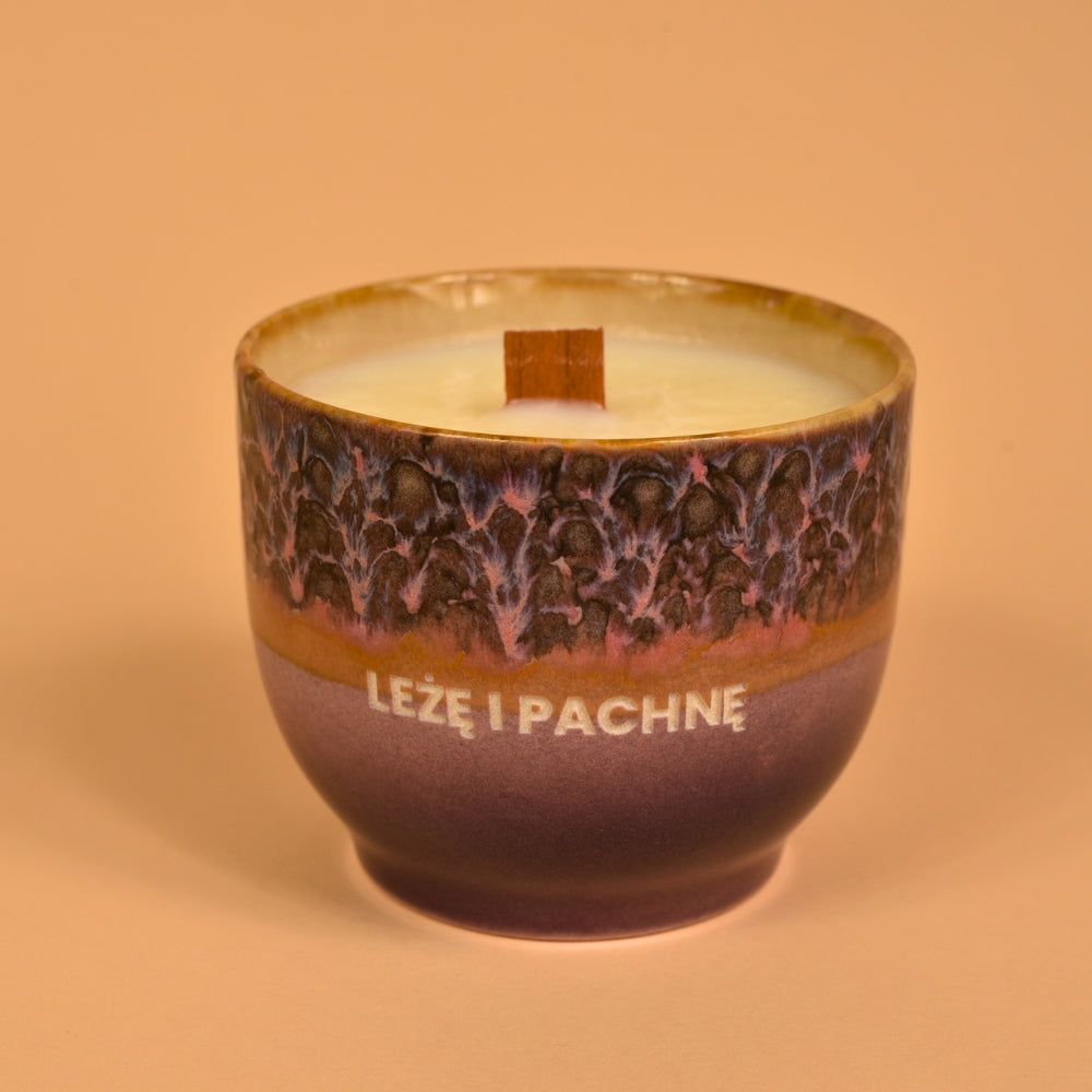 Świeca sojowa „Leżę i pachnę” (Bruno)